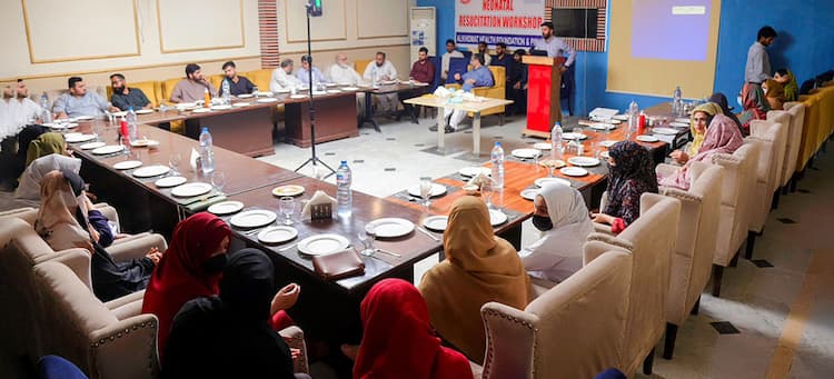 Alkhidmat Health Foundation & PIMA Conducted Neonatal Resuscitation Workshop