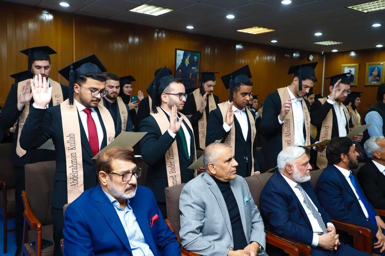 Farewell ceremony for Palestinian medical students – a show of solidarity from Pakistan