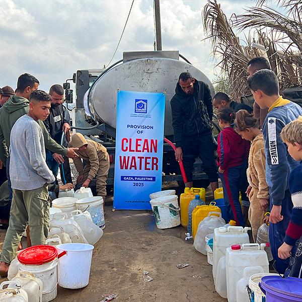 Rebuild Gaza through Clean Water Support