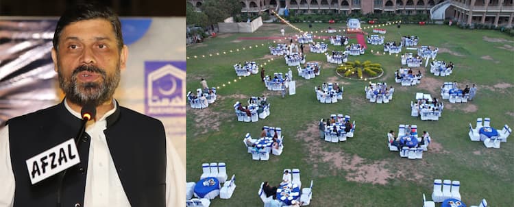 Alkhidmat KP Arranged Grand Iftar Dinner For Students from ACPC and Volunteers