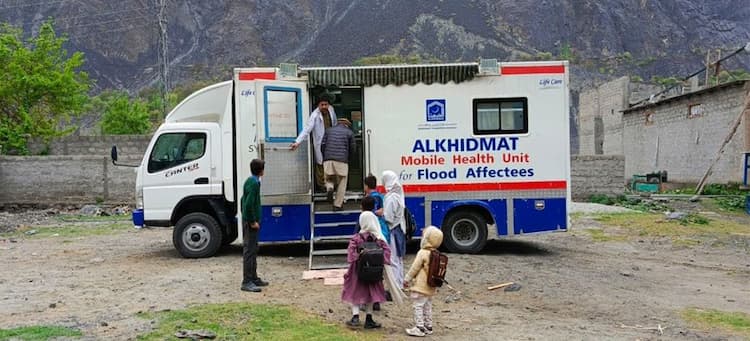 Alkhidmat Mobile Health Unit Extends Aid to Flood-Affected Families in District Gilgit