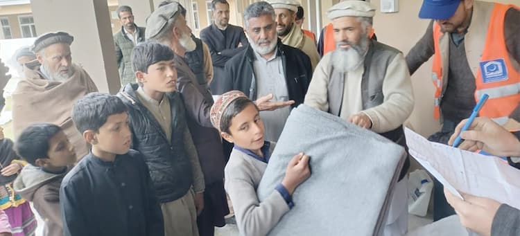 Alkhidmat Rescues Families Affected by Floods in District Chitral