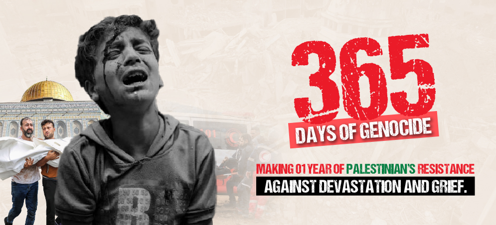 365 Days of Genocide in Gaza - A Year of Relentless Hardship