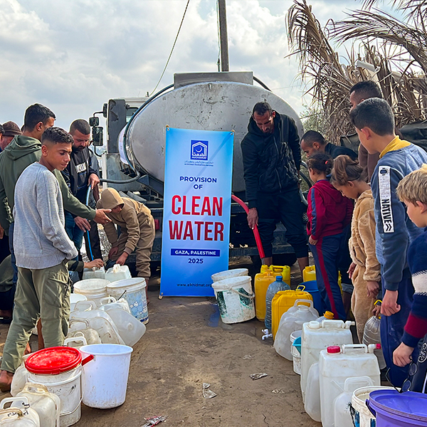 Rebuild Gaza through Clean Water Support