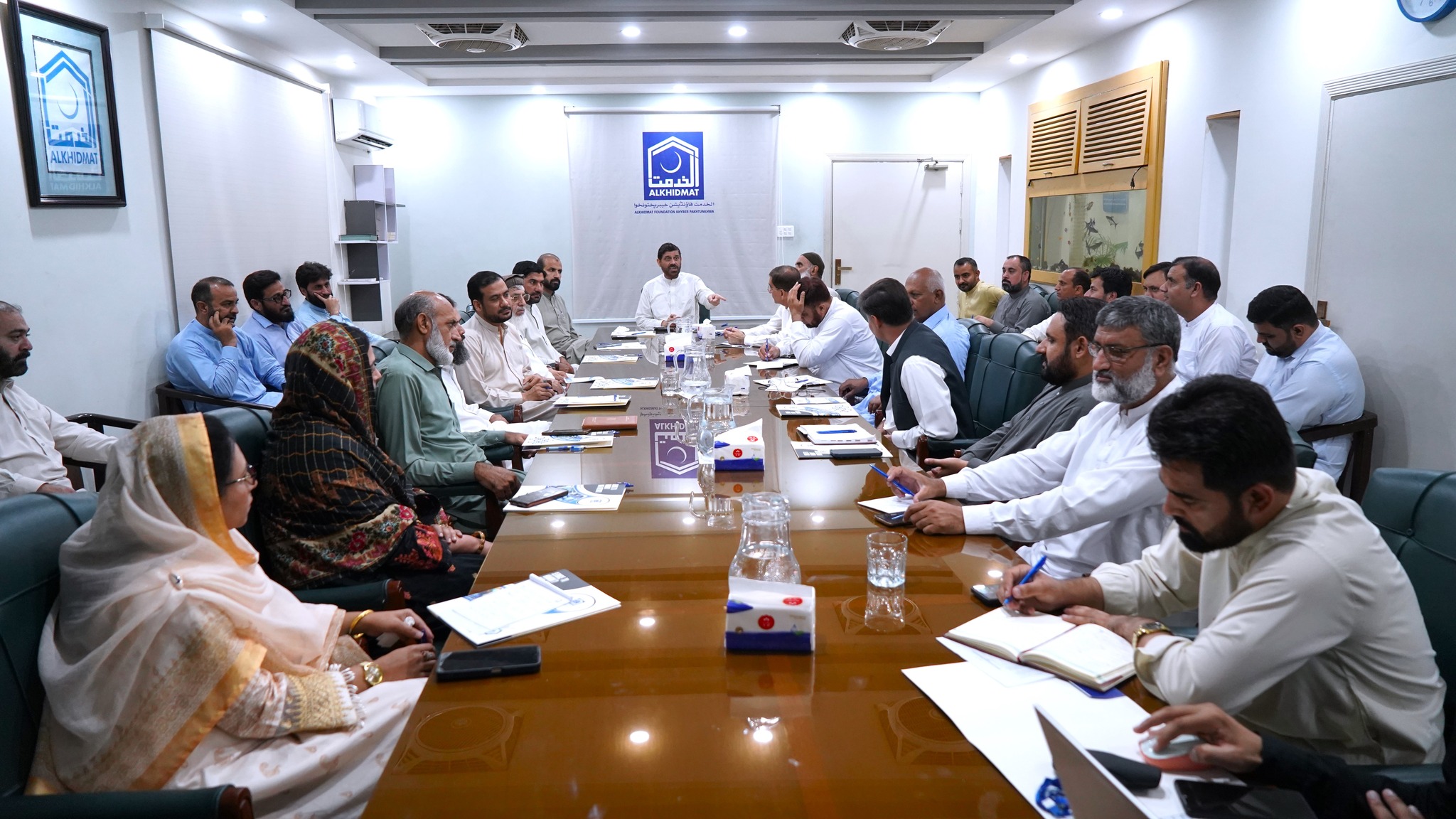 Alkhidmat Board Meets to Review Progress, Discuss Future Plans