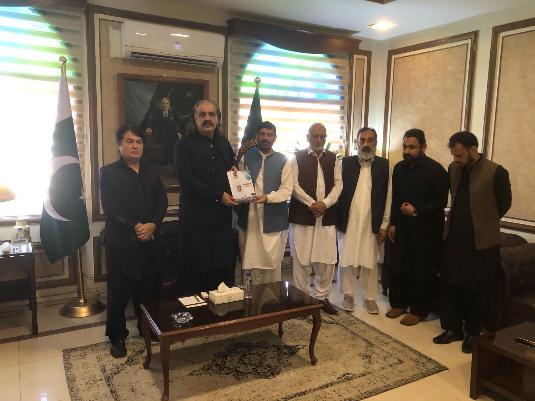 Alkhidmat KP Delegation Calls on CM KP