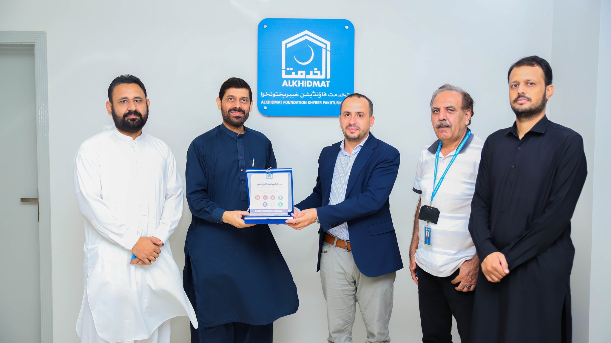 WFP Delegation Visits AKF KP Office