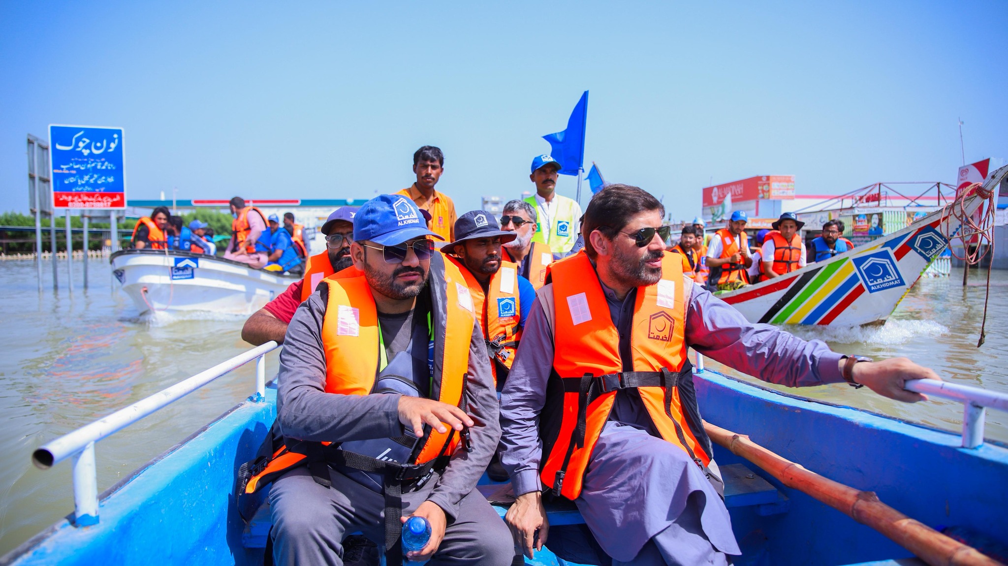 Alkhidmat KP President Visits Flood-Hit Areas in Multan’s Jalalpur Pirwala