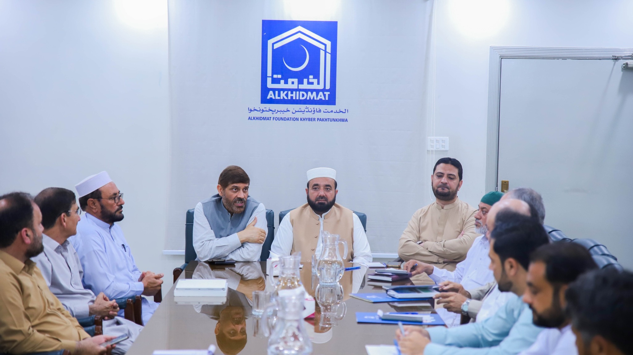 Meeting Reviews Preparations for Bano Qabil Test in Mardan
