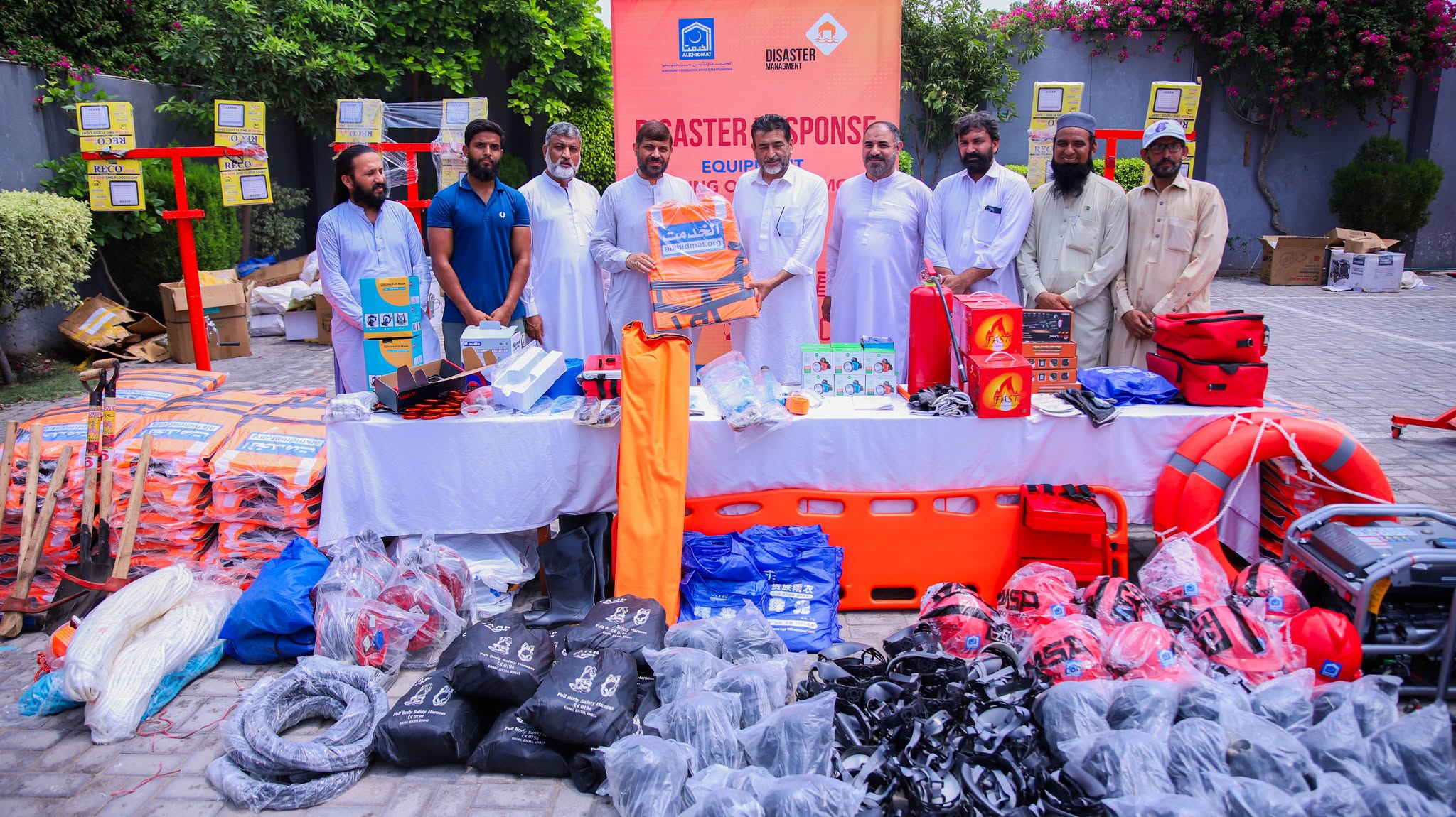 Alkhidmat Equips Peshawar, Bannu Response Centers with 54 Modern Rescue Tools