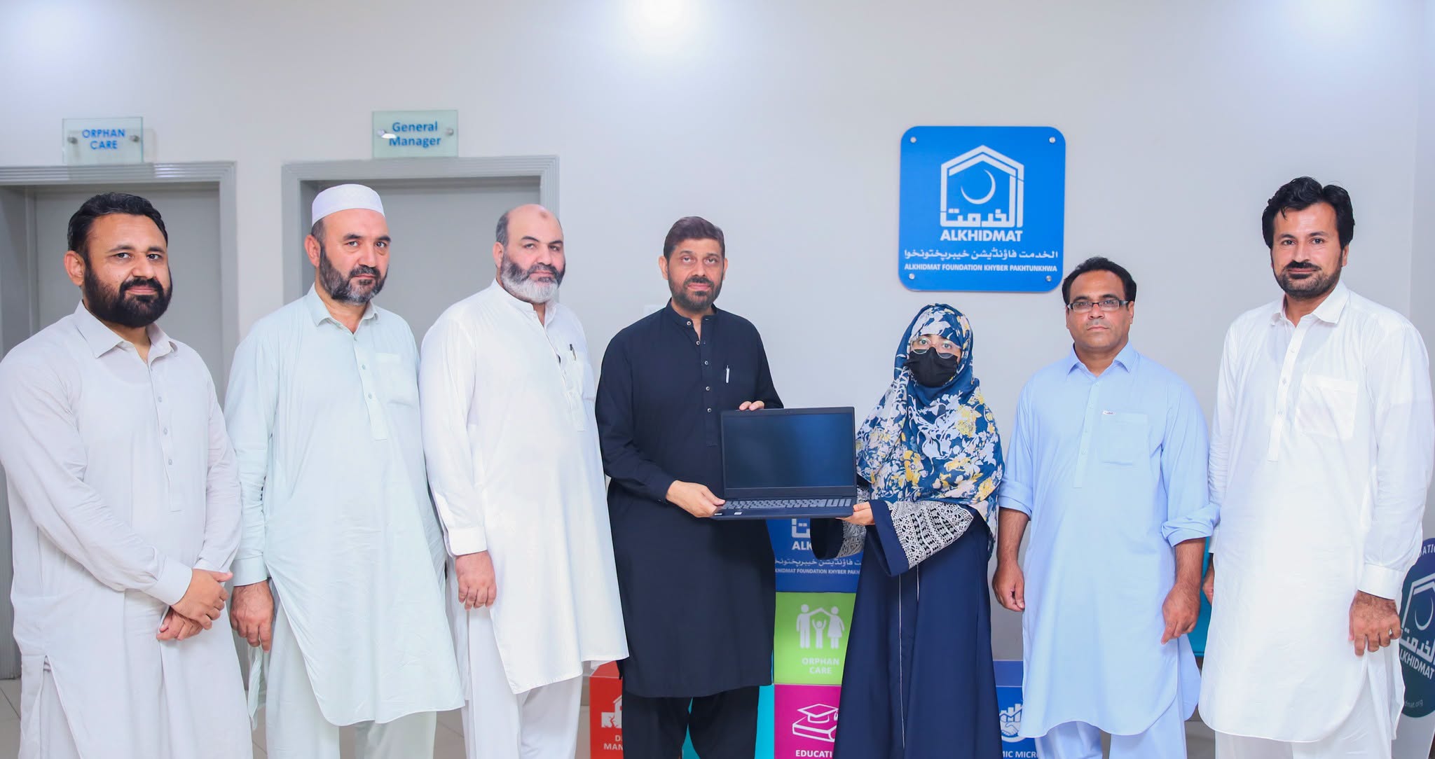 Alkhidmat Student Sumaiya Ali Secures First Position in BISE Mardan with 1,177 Marks