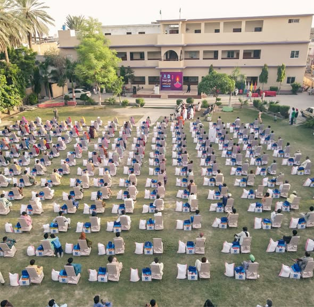Diwali gift packs arranged for distribution